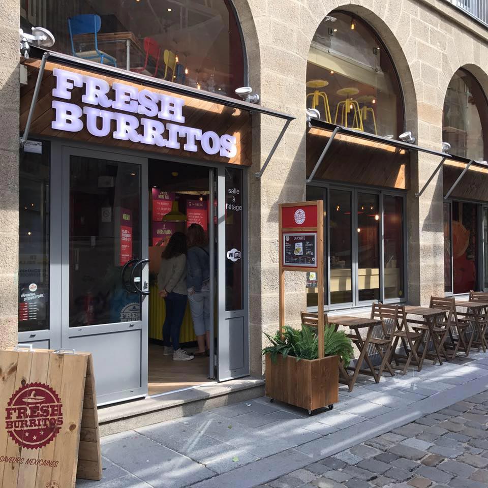 photos nouveau restaurant fresh burritos Rennes